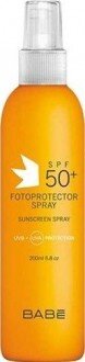 Babe Fotoprotector 50+ Faktör Sprey 200 ml Sprey Güneş Ürünleri kullananlar yorumlar